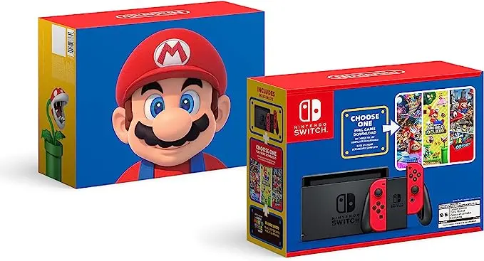 Consola Nintendo Switch Bundle Super Mario Escolha 1 - Novo 1