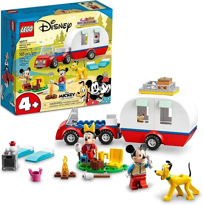 Lego Mickey E Minnie Viagem De Acampamento 10777 1