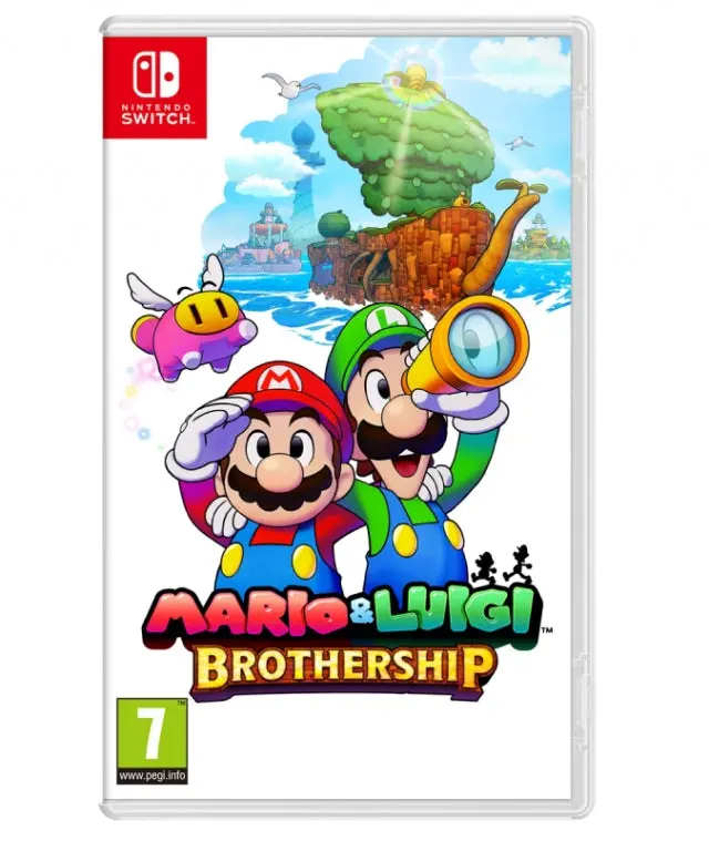 Mario & Luigi Conexion Fraternal Switch - Novo 1
