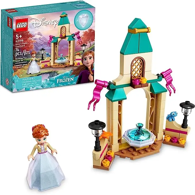 Lego Disney - Pátio Do Castelo Da Anna 43198 1