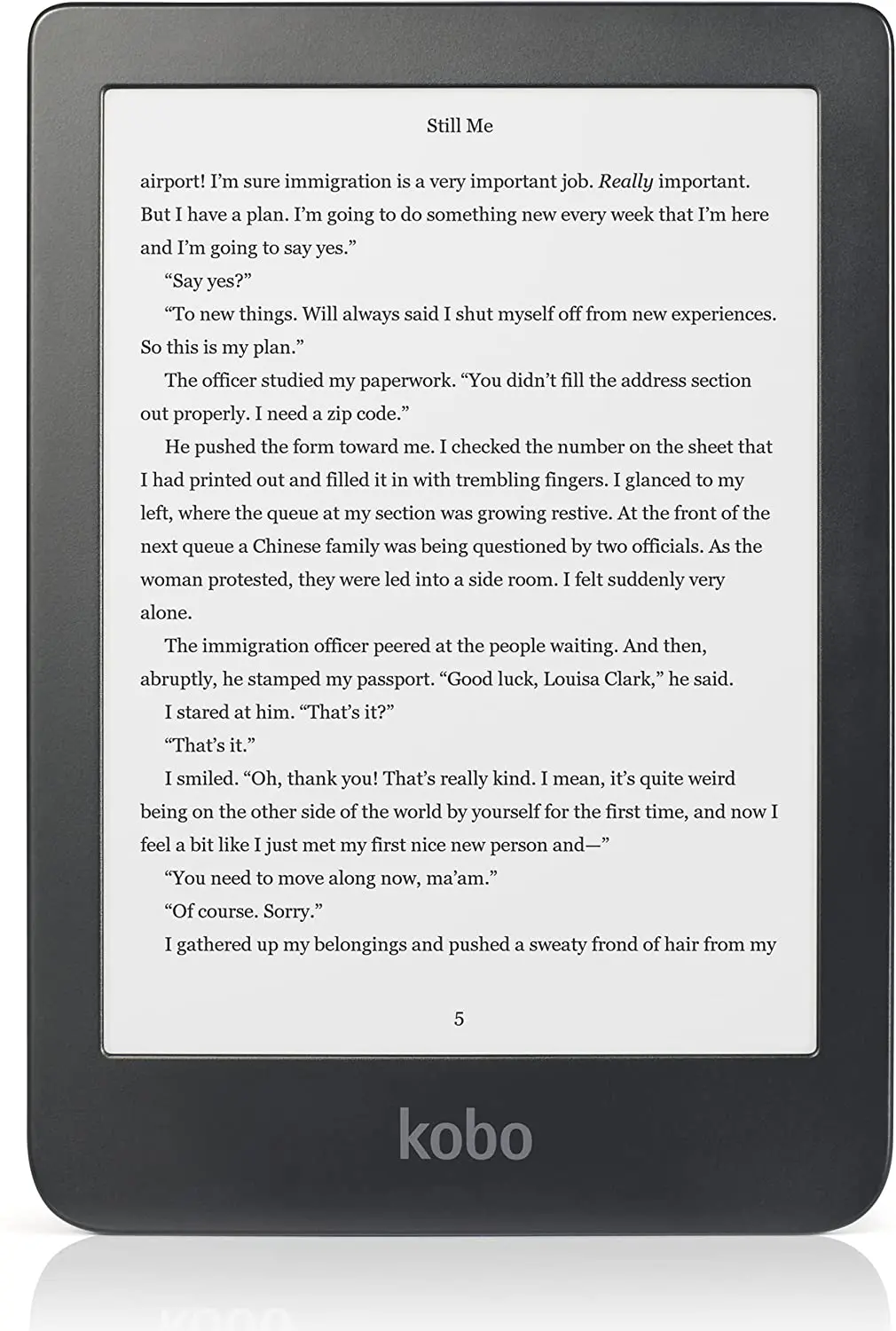 Tablet De Leitura Kobo Clara Hd 6" Carta E Ink Touchscreen E-Reader 8Gb Wifi Novo 1