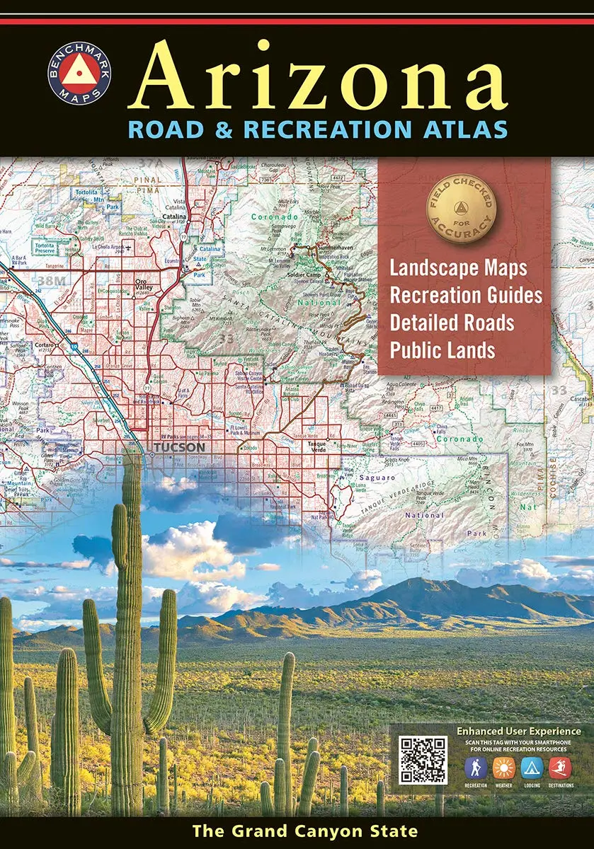 Arizona Road And Recreation Atlas Book 1