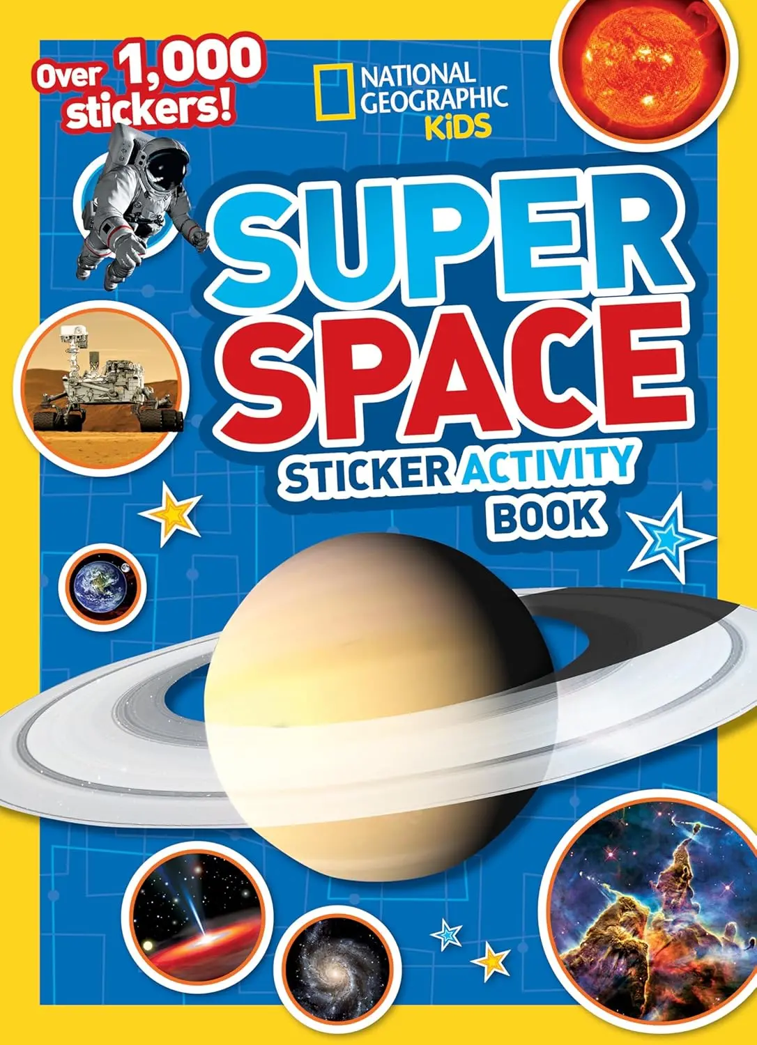 Super Space Sticker Activity Book 1