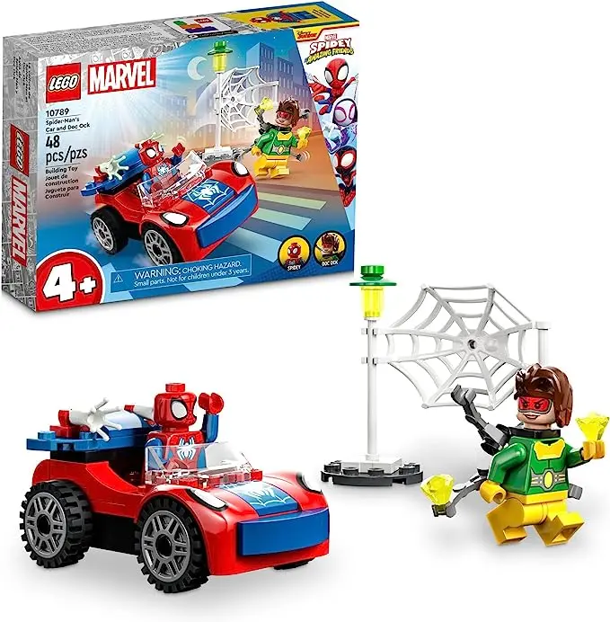 Lego Marvel Carro Do Homem Aranha E Doc Ock 1