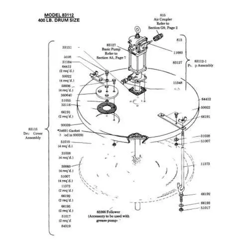 Grease Pump Assembly For Mobile Applications 1