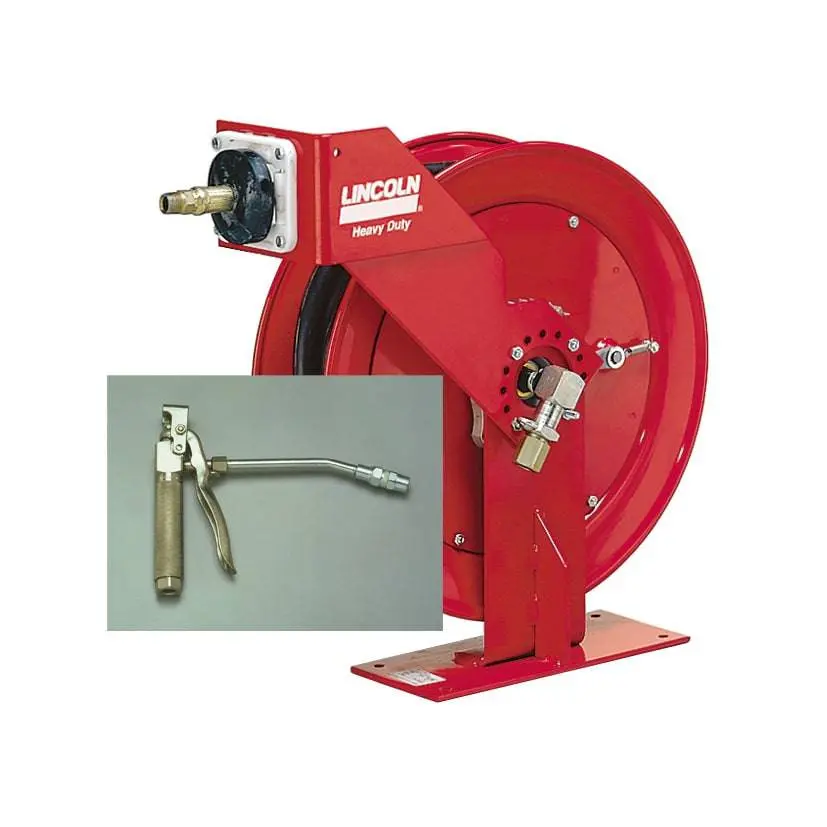 Complete Grease Hose Reel Assembly 1