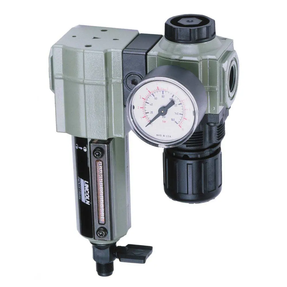 1/2In. Filter-Regulator W/ Gauge 1