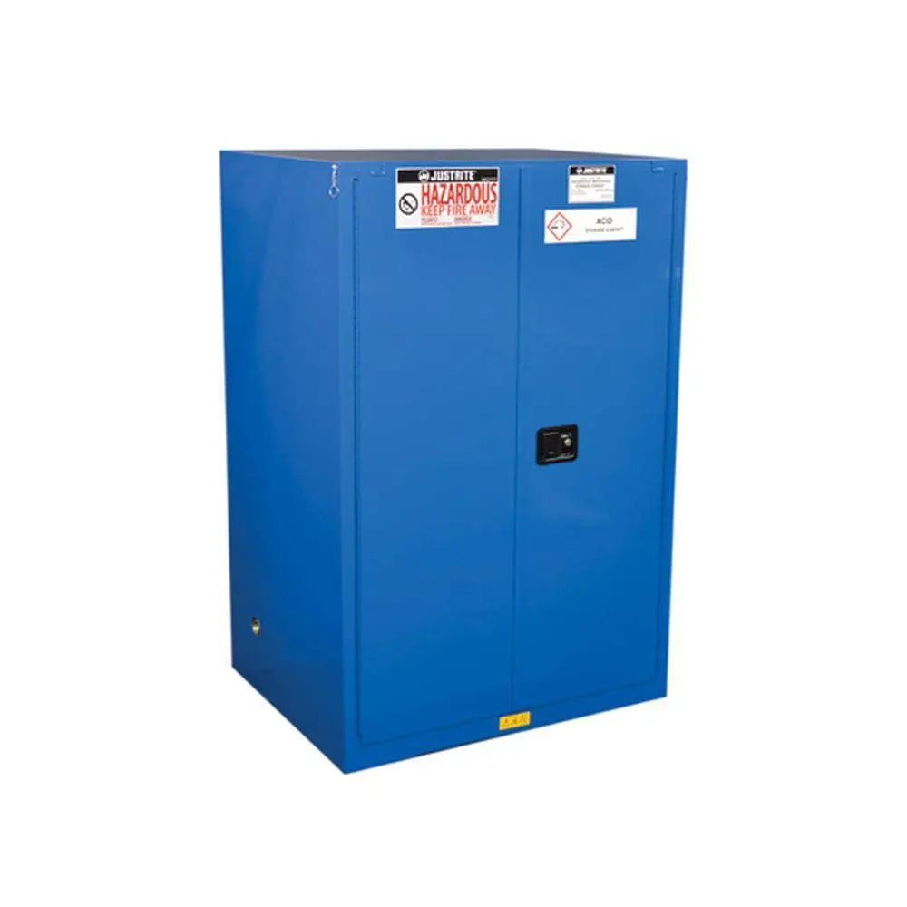 Sure-Grip Ex Hazardous Material Steel Safety Cab., 90 Gal, 2 S/C Dr 1