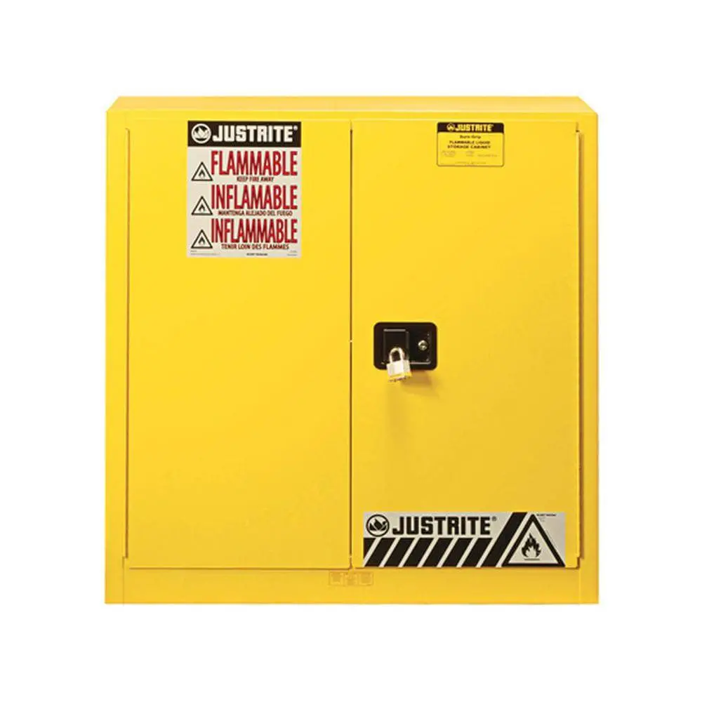 Sure-Grip Ex Combustibles Safety Cabinet For Paint, 40 Gal, 2 M/C Dr 1