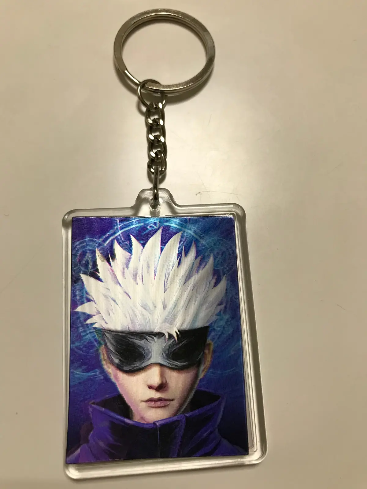 Chaveiro Temático 3D Saturo Gojo - Jujutsu Kaisen 1