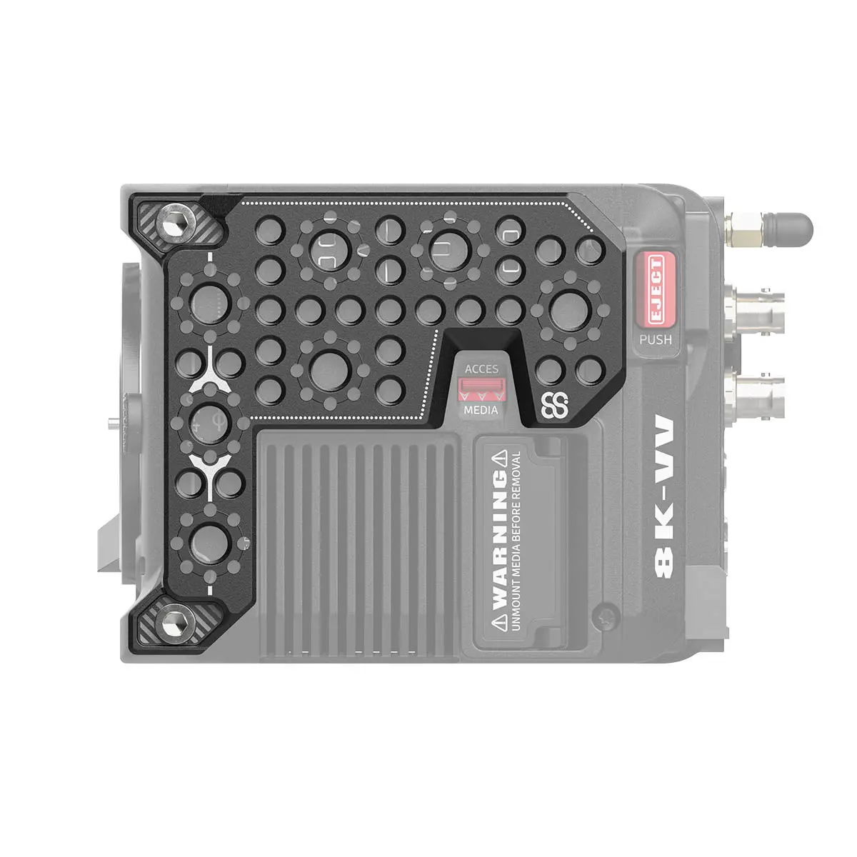 8Sinn Left Side Plate For Red V-Raptor 1