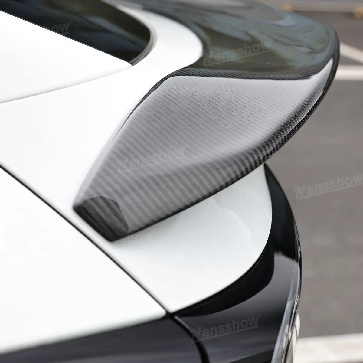 V-Style Rear Spoiler For Model Y/Y Juniper/3 Highland Glossy Flexible... 2