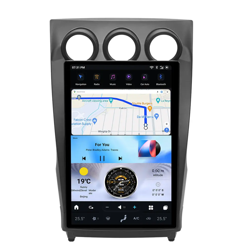 Nissan 350Z Z33 (2002-2008) Android Head Unit | Squarewheels G-Series 1