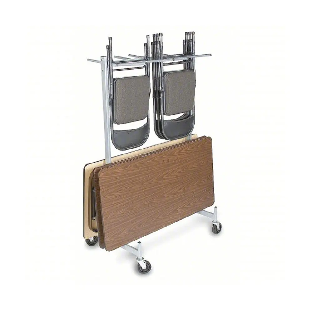 Hanging Folded Chair & Table Storage Truck - Compact Size (For Lifetime Brand Chairs) 1
