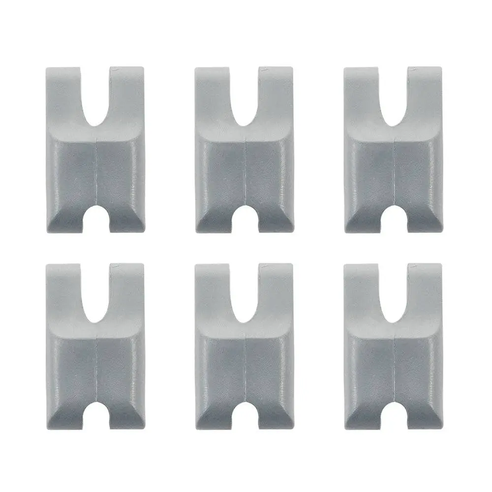 Metro 9184P Additional Rust-Proof Polymer Clips For Super Erecta Solid Shelving, Bag Of 6 1
