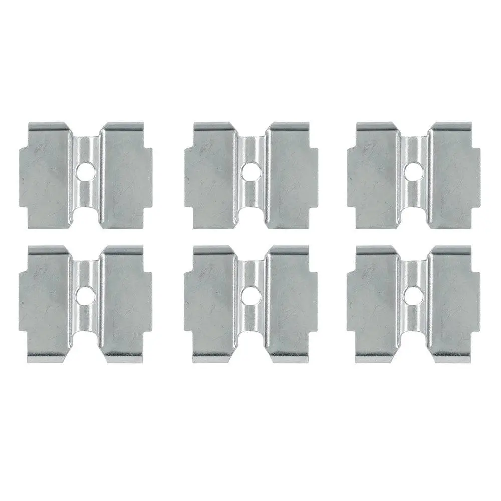 Metro 9184Z Additional Plated Tabs For Super Erecta Solid Shelving, Bag Of 6 1