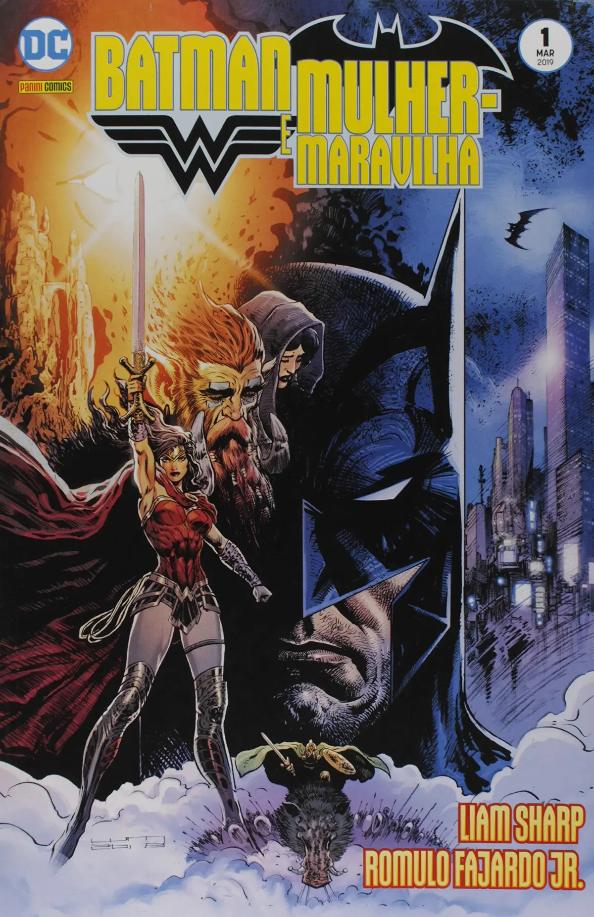 Batman E Mulher-Maravilha Vol. 01 Dc Comics 1