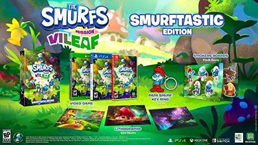 The Smurfs: Mission Vileaf - Smurftastic Edition (Ps4) - Novo 2