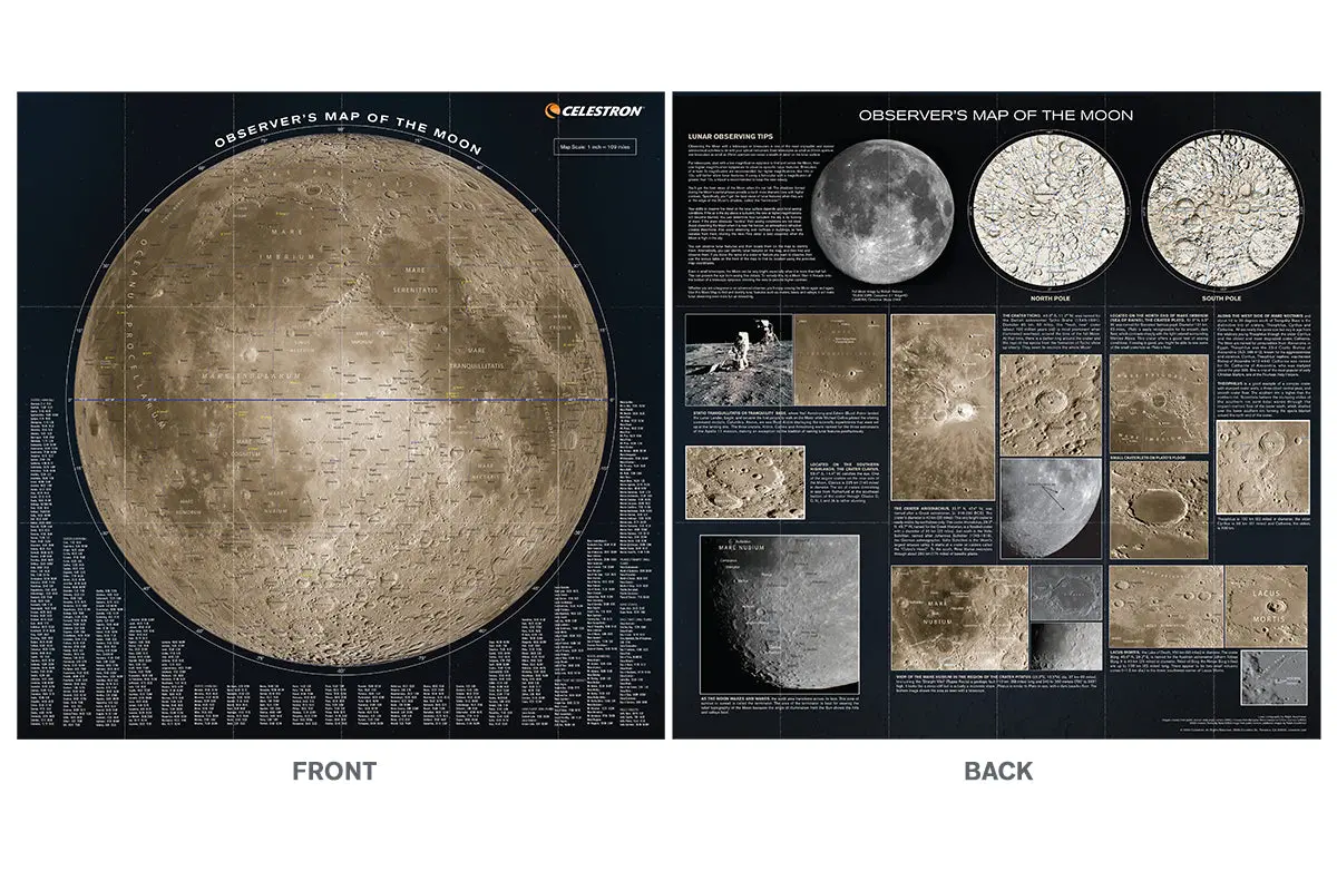 Observer’S Map Of The Moon 1