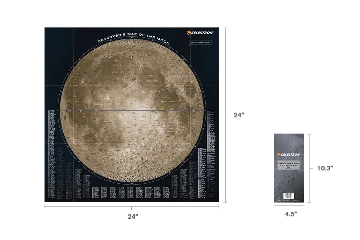 Observer’S Map Of The Moon 2