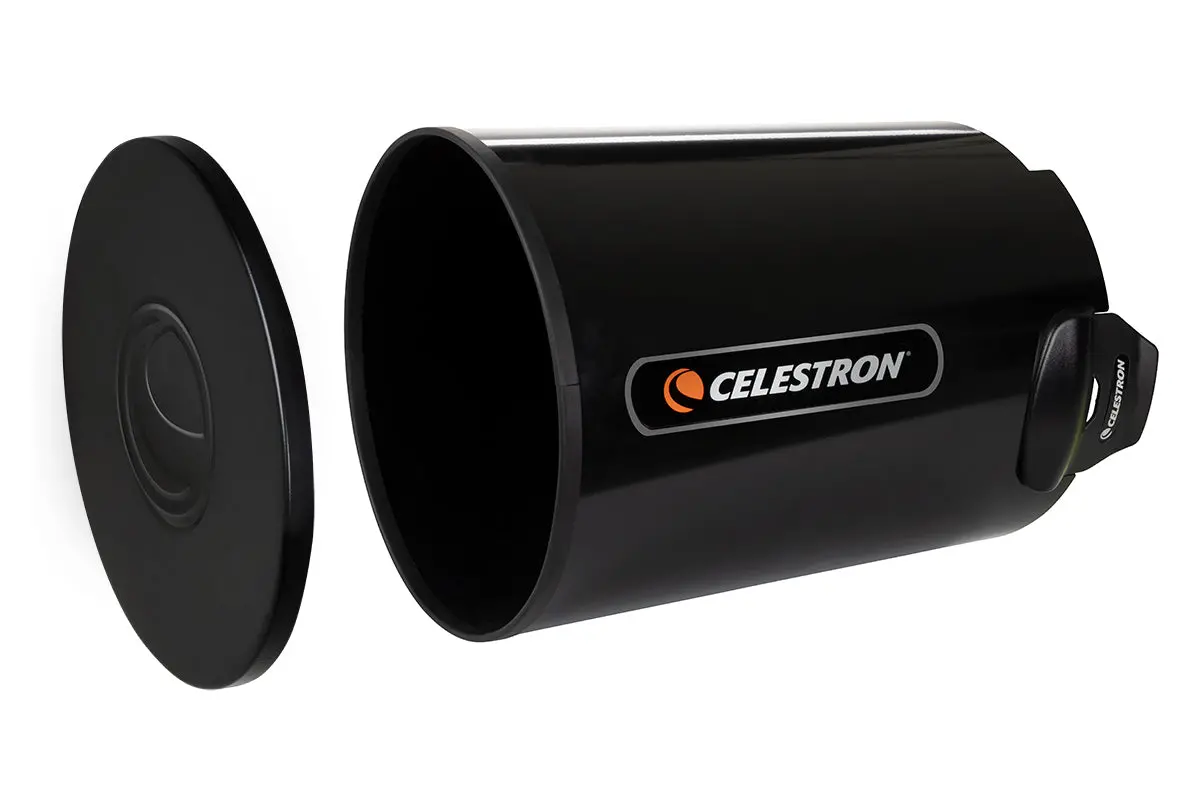 Aluminum Dew Shield With Cover Cap - 8" 1