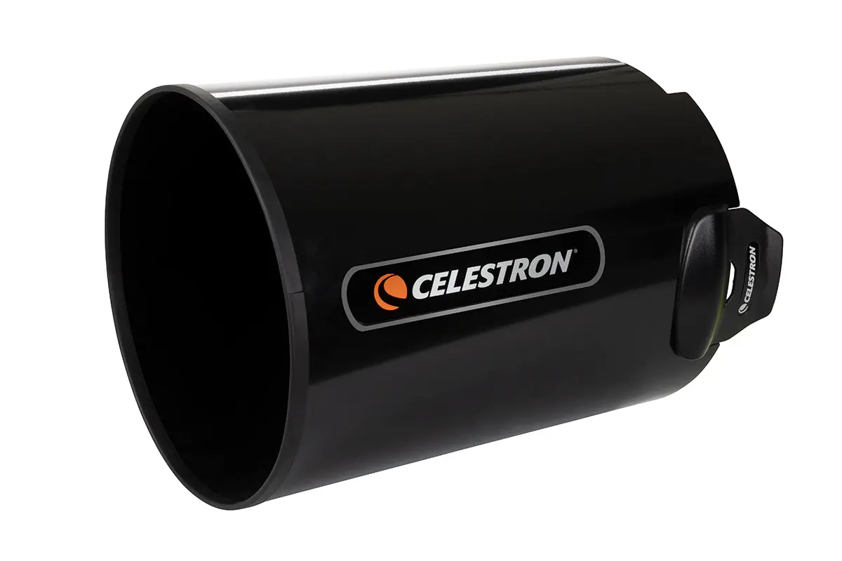 Aluminum Dew Shield With Cover Cap - 8" 2
