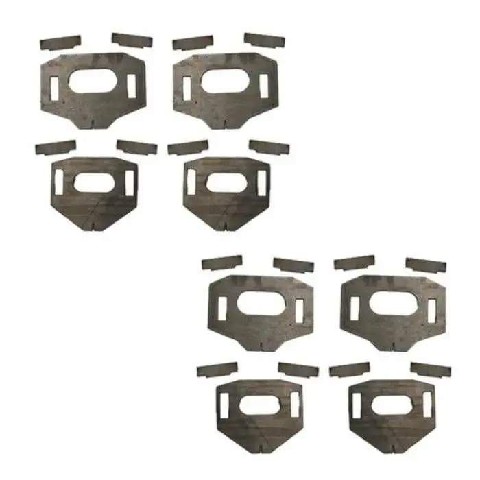 Total Chaos 96-04 Tacoma 4Wd/96-02 4Runner Lower Control Arm Cam Tab Gussets 1