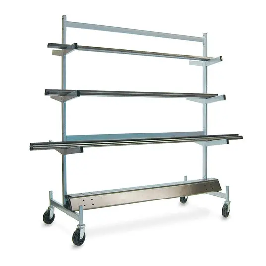 Raymond Pipe Rack With Brakes - 1200 Lb Capacity 1