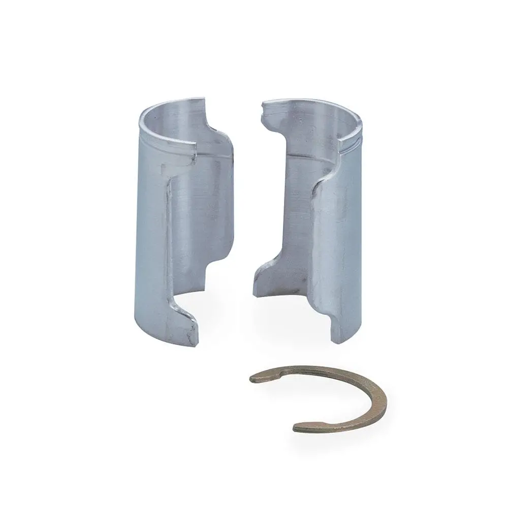 Metro Aluminum Split Sleeves With Rings For Super Erecta Industrial Wire Shelving, Pack Of 4 1