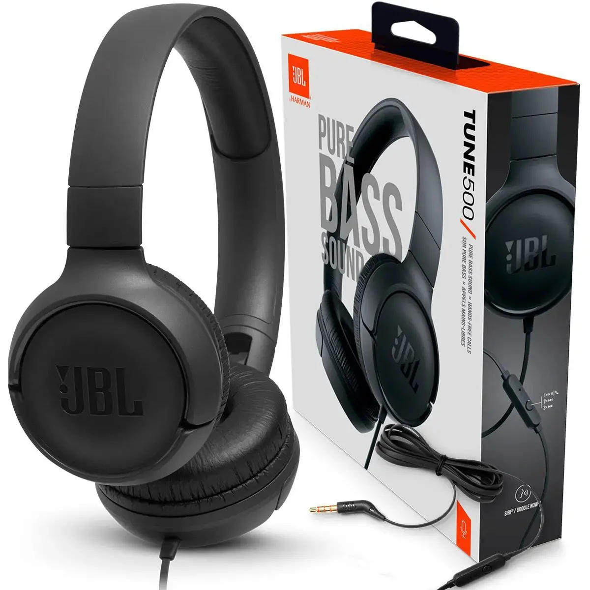 Auscultadores Jbl Tune 500  - (Fones, Phones) 1