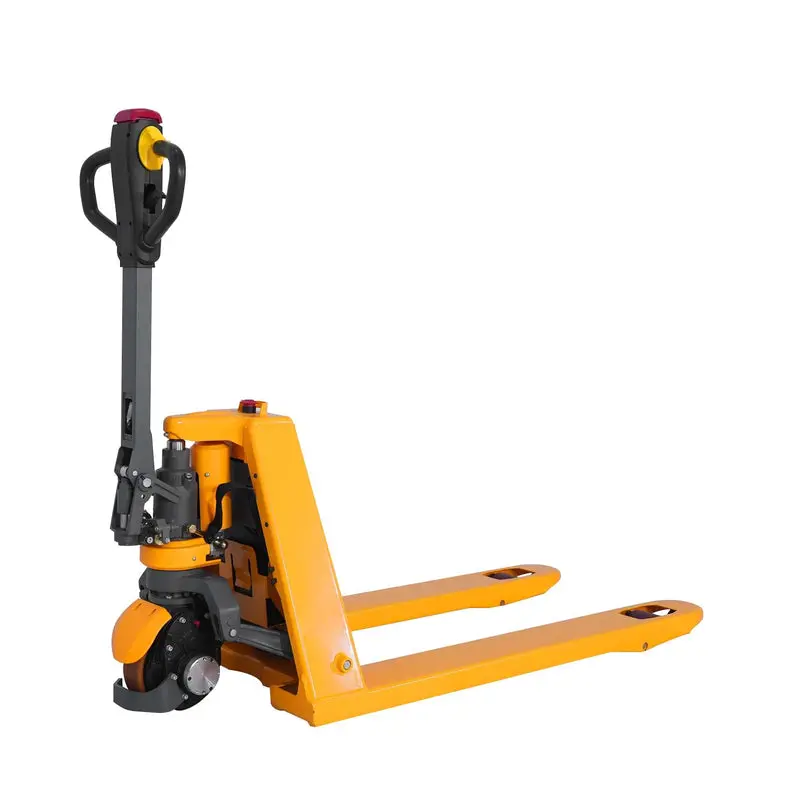 Lithium Full Electric Pallet Jack, 3300 Lbs Capacity, 48" X 27" Forks 1
