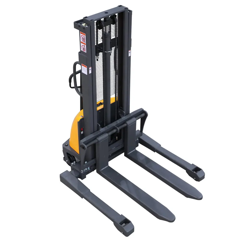 Power Lift Fixed Stacker, 3300 Lbs Capacity, 98"-118" Lifting Height 2
