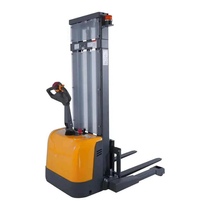 Full Electric Walkie Stacker 3300Lbs Cap. Straddle Legs With 118In Lifting 1