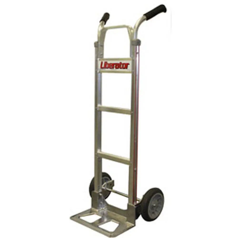 B&P Aluminum Hand Truck Double Handle Proflex Wheels 1