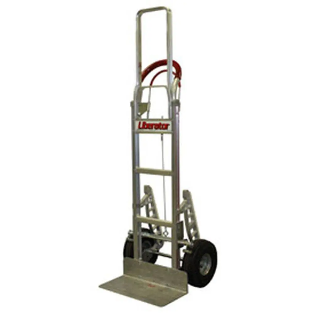 B&P Tread Brake Loop Handle Hand Truck W/ Pneu Wheels 1