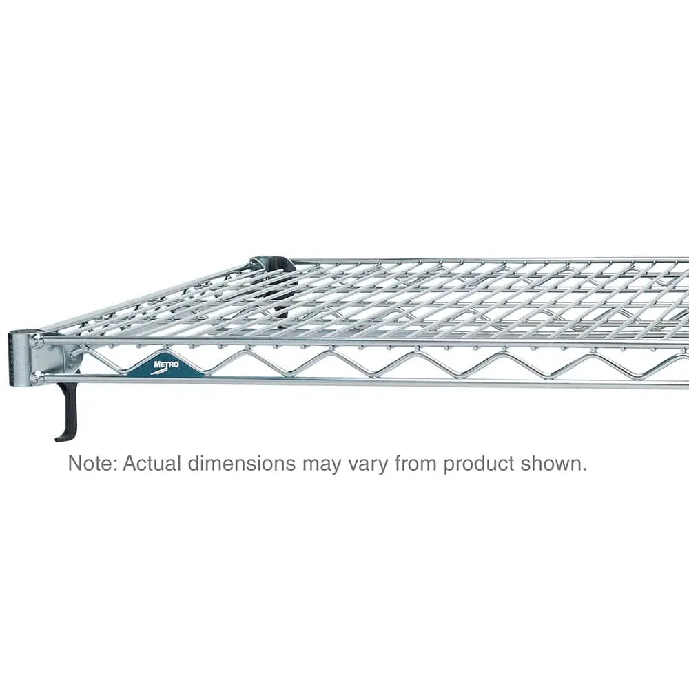 Metro Super Adjustable Super Erecta Industrial Wire Shelf, Chrome 1