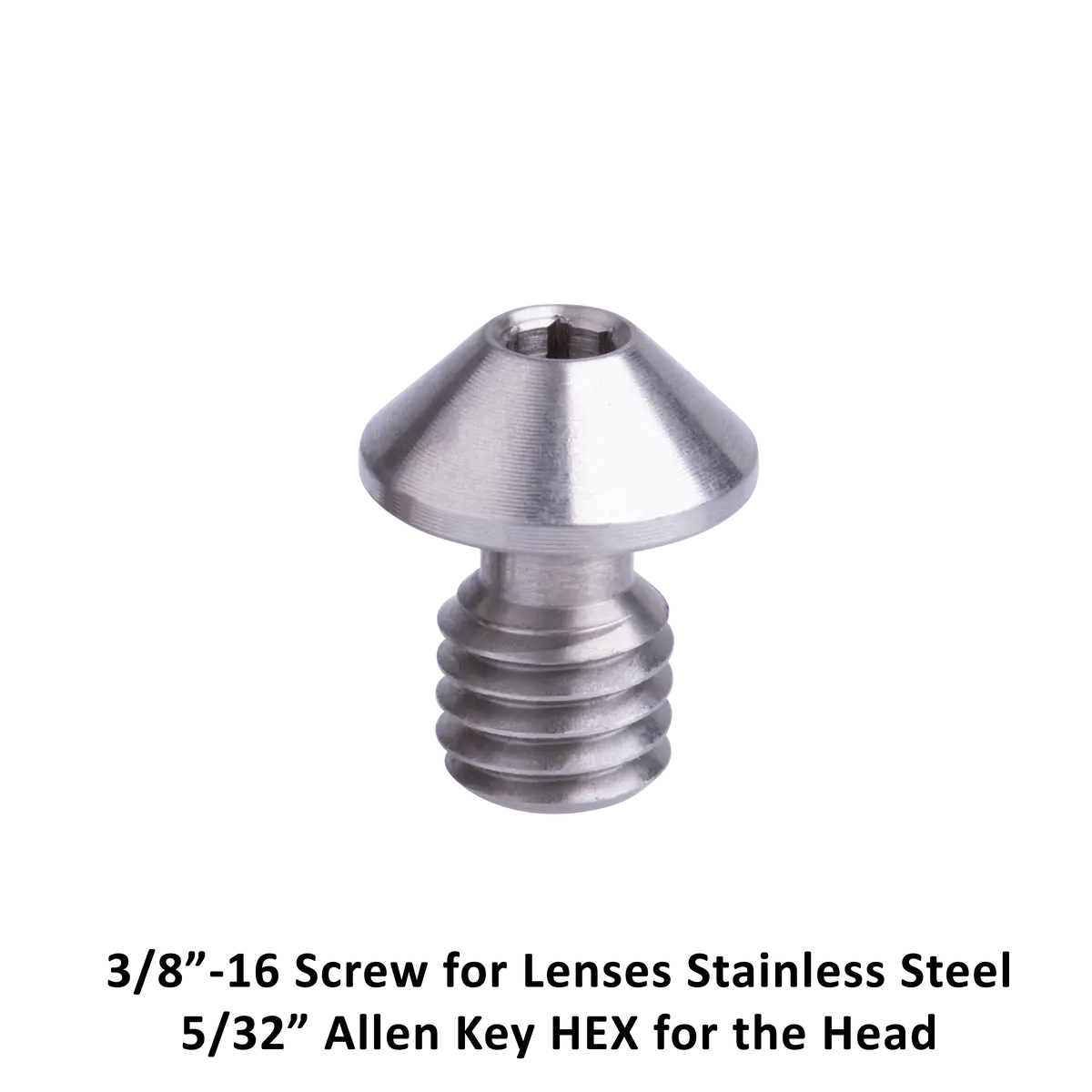A23 Big Lens Mounting Screw 3/8"-16 With 5-32" Head 1