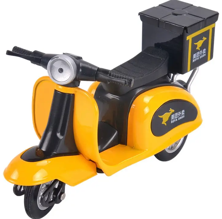 Motorizada Colecionável Delivery Escala 1:32 1