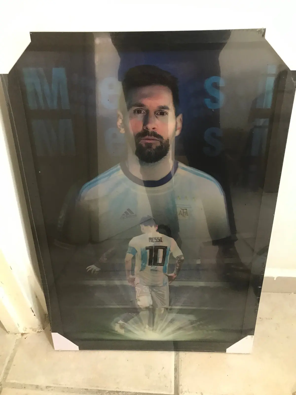 Quadro Decorativo - Messi - Dimensão 66.5Cm X 31Cm X 46.5Cm 1