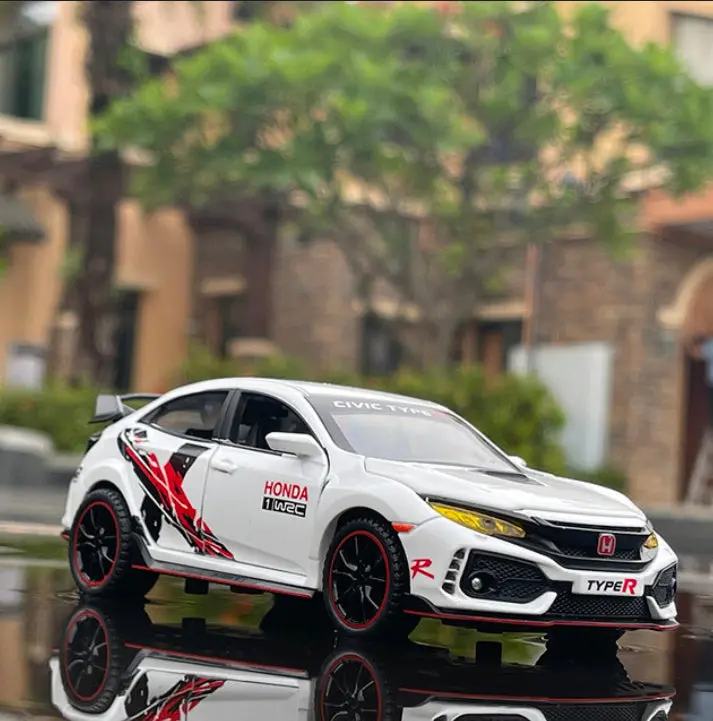 Carro Colecionável Honda Civic Type-R Escala 1:32 1