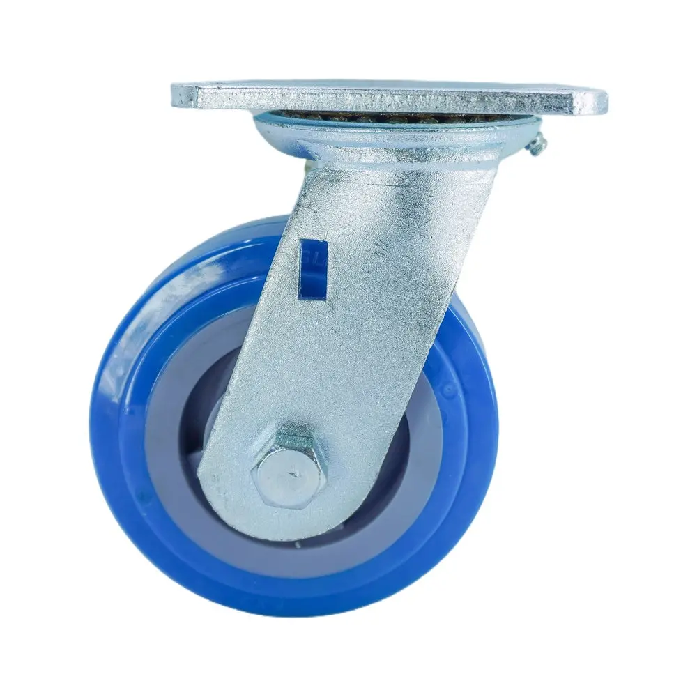 5In X 2In Pu Top Plate Swivel Caster - 772 Lbs 1
