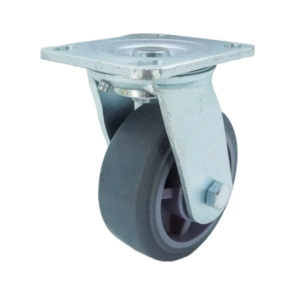 5In X 2In Tpr Top Plate Swivel Caster - 397 Lbs 2