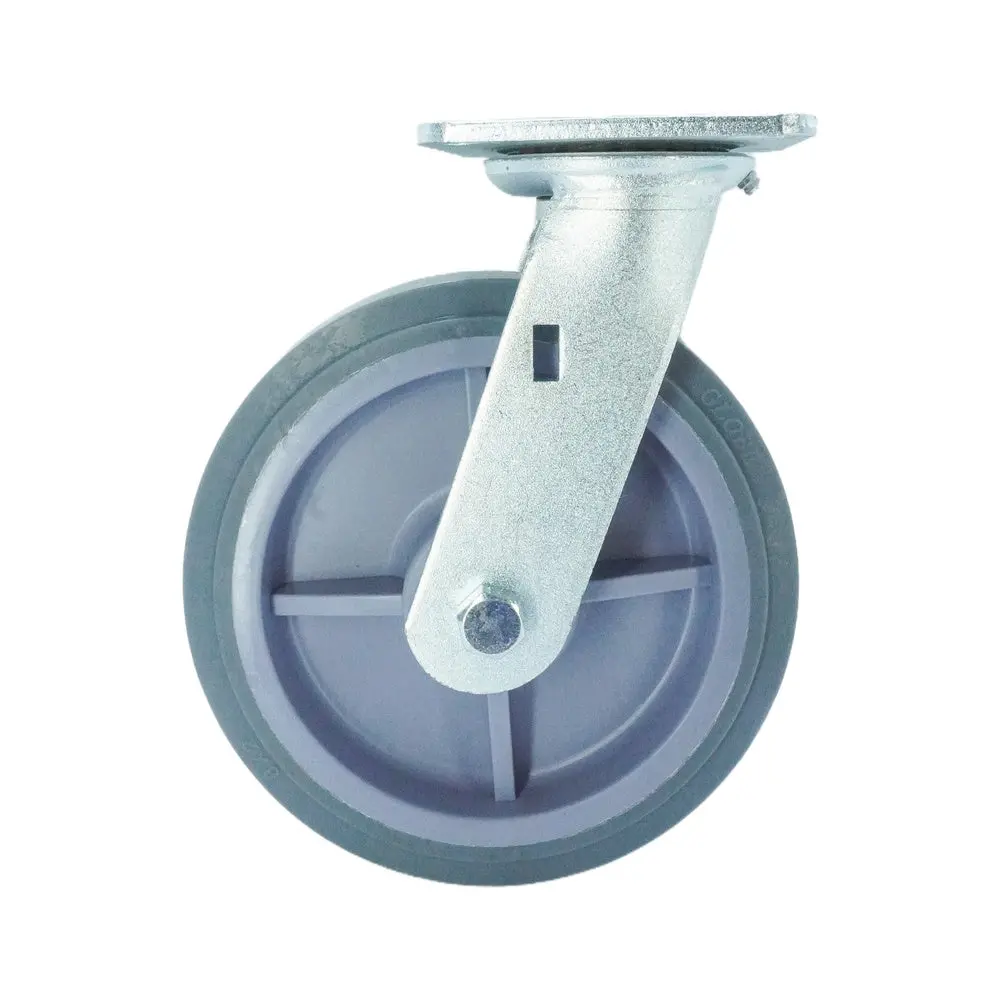 7.75In X 2In Tpr Top Plate Swivel Caster - 683 Lbs 1
