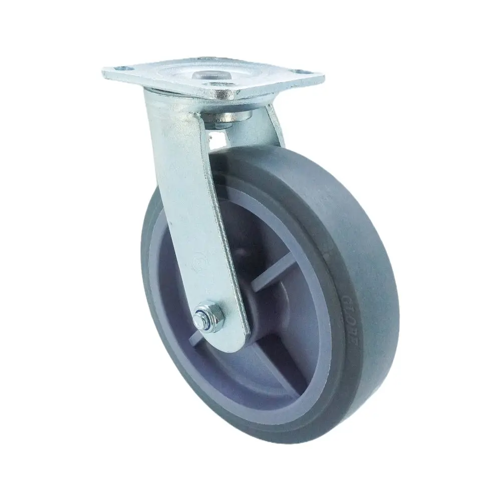7.75In X 2In Tpr Top Plate Swivel Caster - 683 Lbs 2