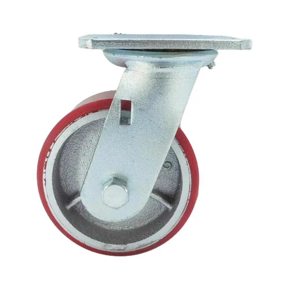 5In X 2In Pu (Iron Core) Top Plate Swivel - 772 Lbs 1