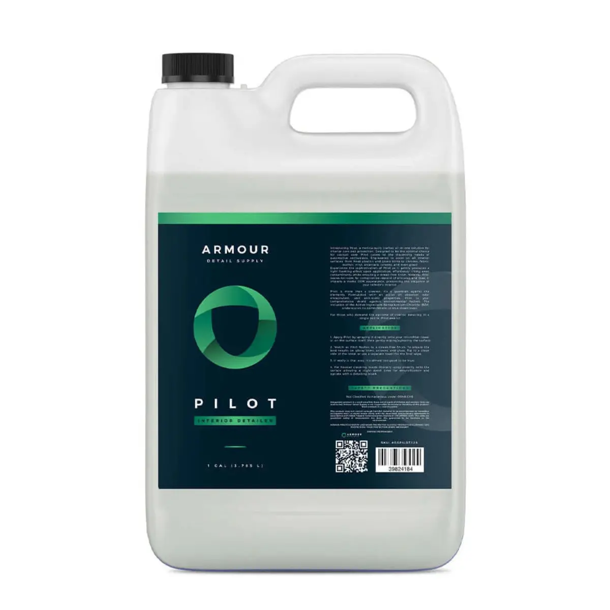 Armour Detail Supply Pilot Interior Detailer - 473Ml/3.8L 2