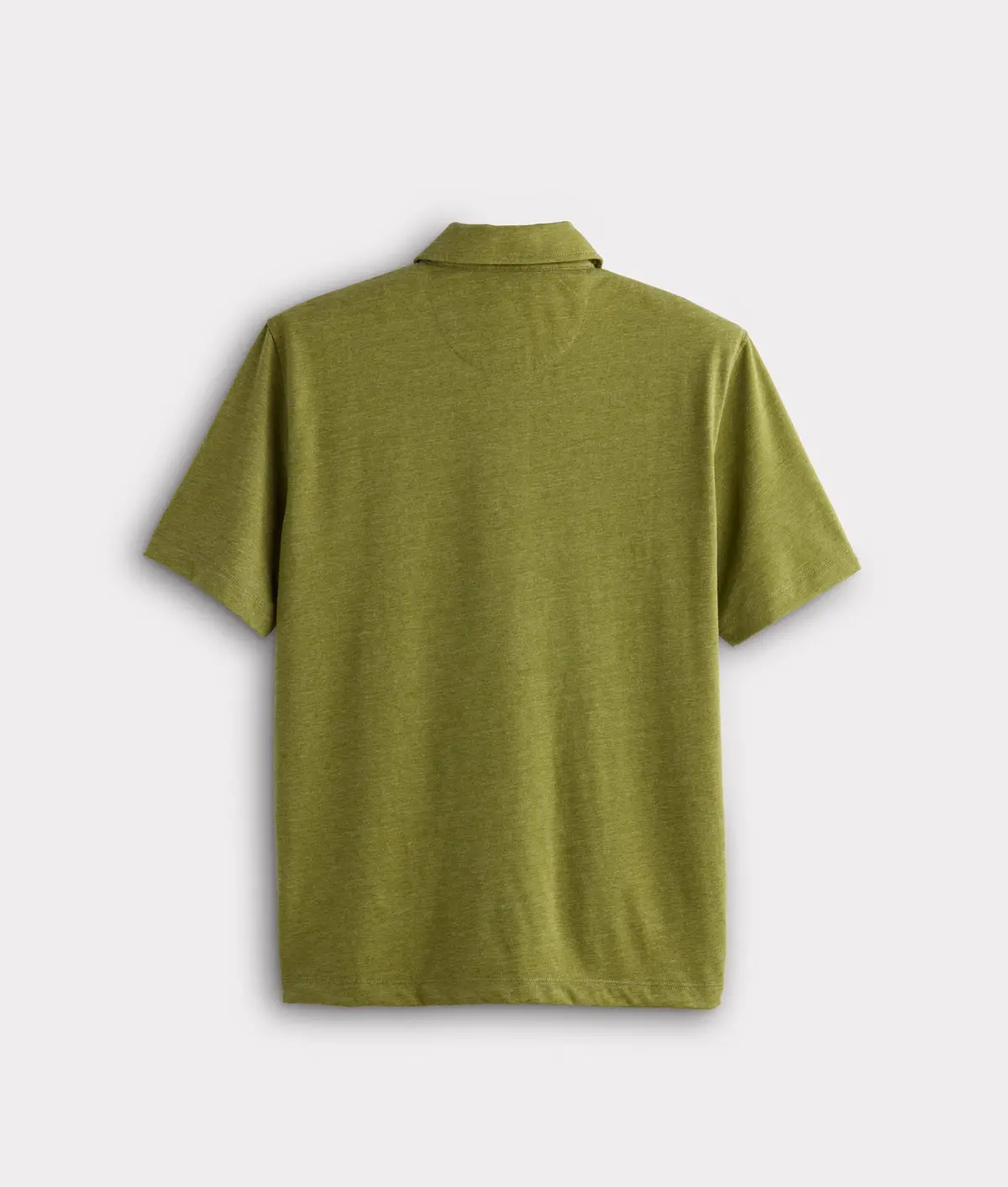 Lucchese Pima Blend Polo :: Olive 2