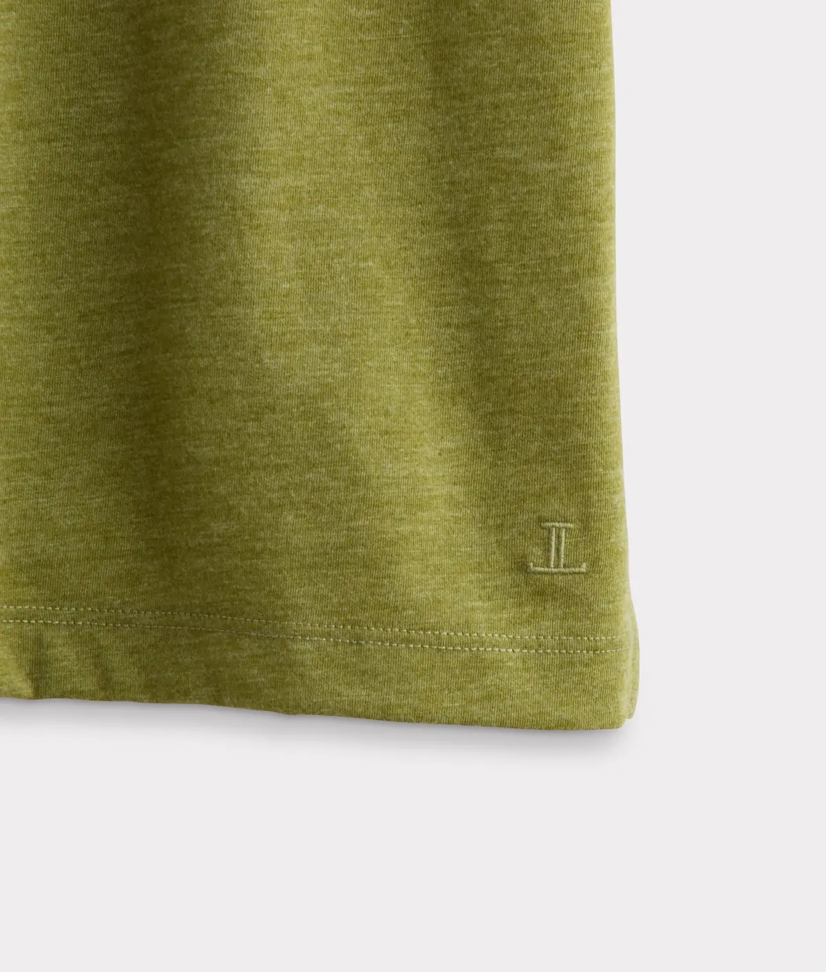 Lucchese Pima Blend Polo :: Olive 5