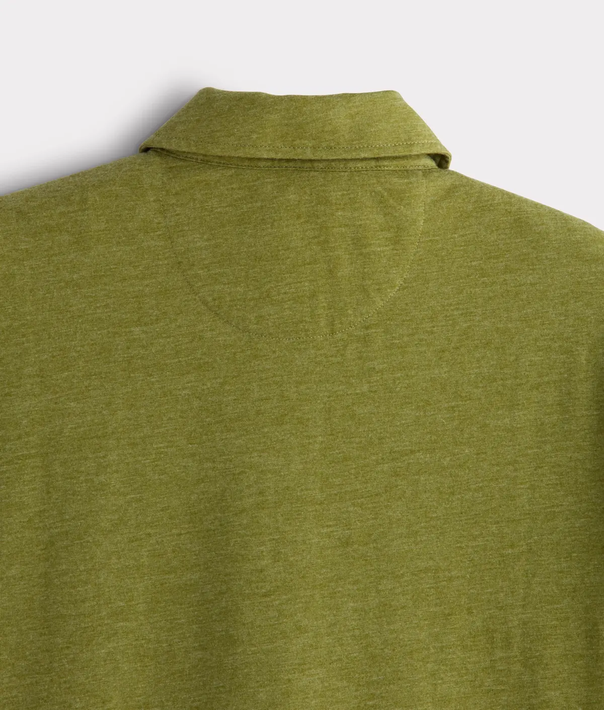 Lucchese Pima Blend Polo :: Olive 4