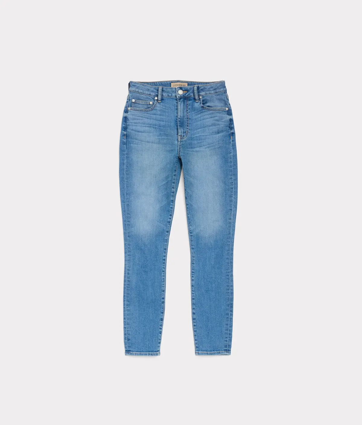 Isra Mid-Rise Skinny Jean :: Bluebonnet 1